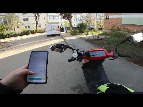 50cc Glovo delivery in Timisoara, Romania 12 nov 2021 part.3