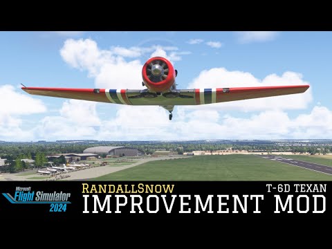Asobo T-6D Improvement Mod by RandallSnow Microsoft Flight Simulator 2024 4K