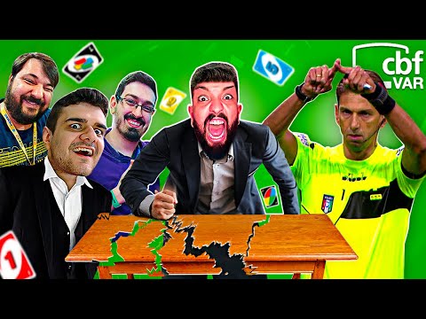 WE TROLLED GABS AND MADE HIM HIT THE TABLE - UNO w/ Core and MrGuinas (UNO Chaos Roblox)