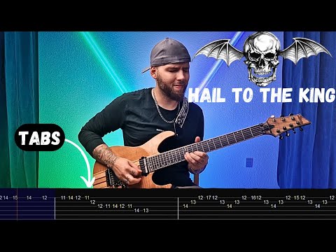Hail To The King Guitar Solo Mastery - Avenged Sevenfold Cover With Tabs | Simon Lund Music