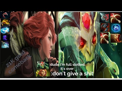 21K GOLD COMEBACK. Windranger vs SIX SLOTTED MEDUSA. 7.25b Hard Game.