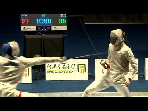 2021 228 Juniors T04 01 M S Individual Cairo EGY WCH PODIUM TYULYUKOV  RUS vs HRYCIUK  POL