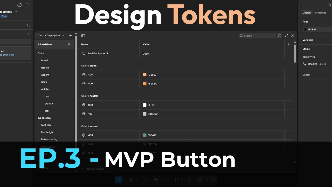 Ep.3 – Creating MVP Button in Figma