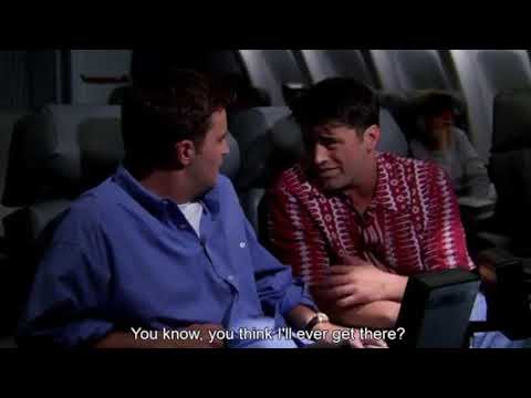 Friends' Joey and Chandler talk My Giant and Gheorghe Muresan on Airplane