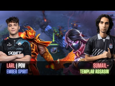 Larl POV: TSpirit.Larl (Ember Spirit) vs. Aster.Suma1L- (Templar Assassin) (ID: 7256657251)