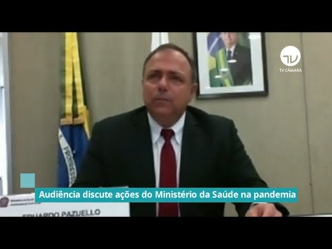 Parlamentares debatem com ministro da Saúde ações de combate à Covid - 23/06/20