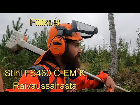 Fiilikset uudesta Stihl FS460 C-EM K raivaussahasta - Montako hehtaaria sahaan päivässä?