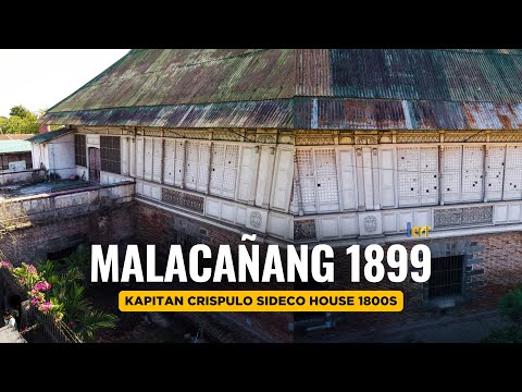 NAGING HEADQUARTERS NG UNANG REPUBLICA NG PILIPINAS TAONG 1899! CAPTAIN CRISPULO SIDEO HOUSE 1800S