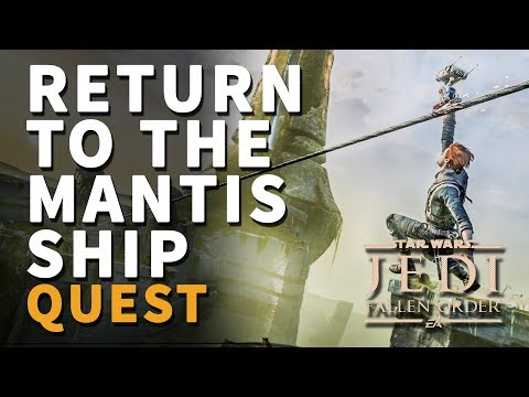 Return to the Mantis Ship Zeffo from Tomb of Miktrull Star Wars Jedi Fallen Order