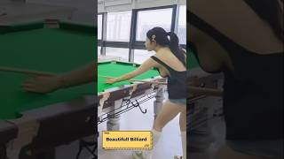 the beautiful player billiard #billiards #shorts #beautiful