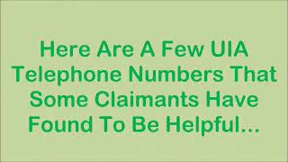 Why Is UIA-MARVIN Phone System Telling Claimants To File New Claim With Additional Paperwork Needed