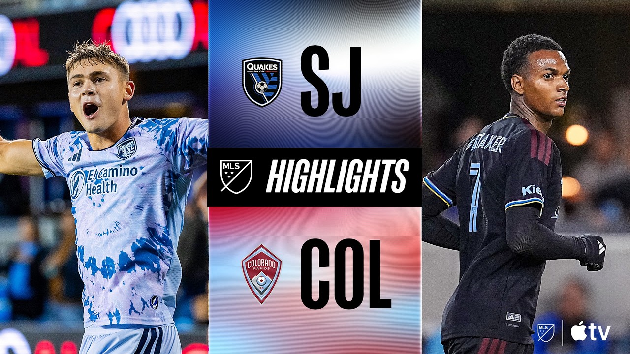 San Jose Earthquakes vs Colorado Rapids highlights