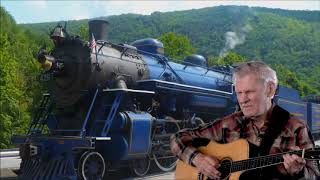 Blue Railroad Train Doc Watson with Lyrics