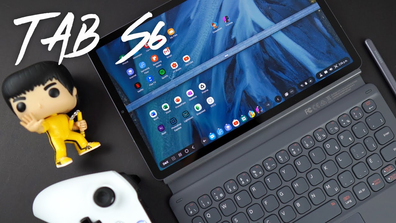 Samsung Galaxy Tab S6 - Keyboard, Adobe Rush, Microsoft Apps!