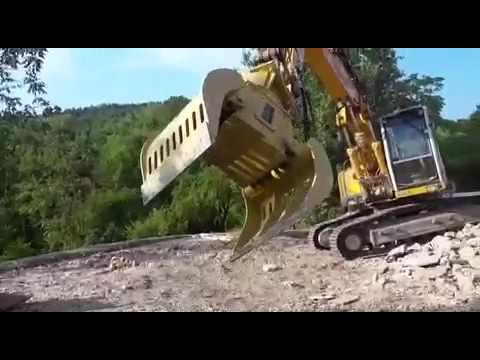 Pince de tri OSA GR - 9 modèles pour pelles de 3 à 65 tonnes - Premium en acier STRENX et HARDOX_6