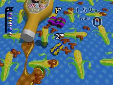 micro machines v3 playstation review