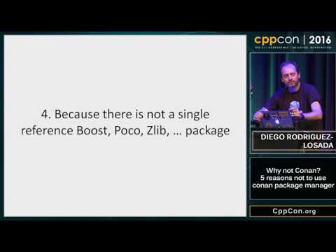 CppCon 2016: Diego Rodriguez-Losada “Why not Conan?"