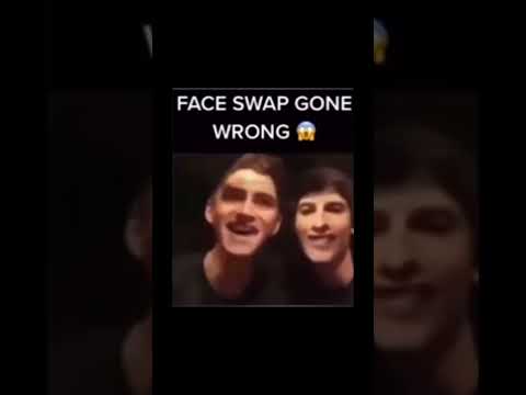 Omg.., face swap gone wrong || #scary #Ghost #Horror #horrorstory #shorts