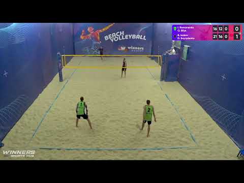 18:40 D.Hurshal / M.Horobets - I.Skrynnik / V.Kelbas | Winners Beach Volleyball