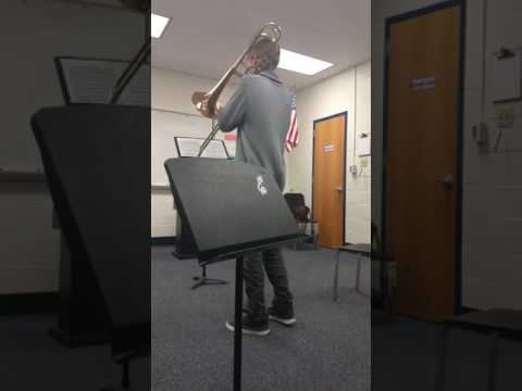 Concerto in One Movement arr. Lebedev - Bass Trombone (with piano accompaniment)