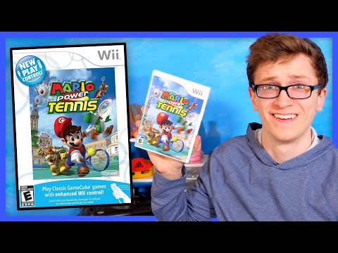 New Play Control! Mario Power Tennis Review - Scott The Woz Segment