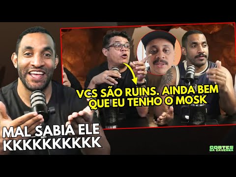 Esse corte ENVELHECEU MAL: Emerson Ceará x Mosk | Caverna do Ogro Podcast