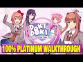 Doki Doki Literature Club Plus 100 Platinum Walkthrough Trophy Achievement Guide