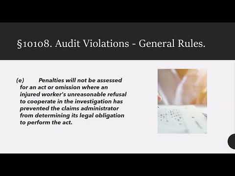 California Workers' Compensation Title 8 CCR 10108