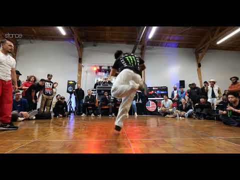 Palmer vs Bowzee [top 8 bboy] | BREAKING FOR GOLD: LOS ANGELES x stance 2023
