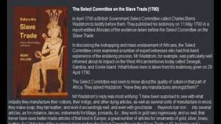 The slave trade brought unimaginable destruction and suffering even to Africans that werent enslaved