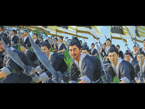 Historical Battle - Conquest in Jiandong 196 CE ( 孫策平江東之戰 ) Total War: Three Kingdoms in cinematic