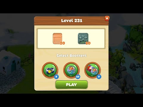 Lost Island: Blast Adventure - Level 231 (No Boosters) HD