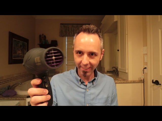 Best Lightweight Ionic Blow Dryer with Cool Shot for Thick Hair - product in use