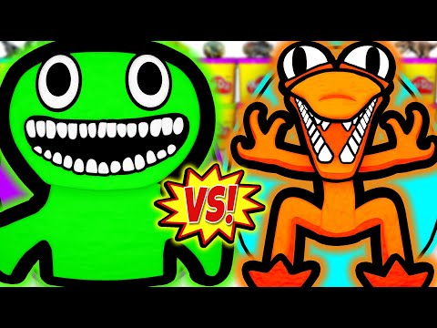 Huevos Sorpresa Gigantes de Garten of Banban VS Rainbow Friends con Jumbo Josh VS Orange Juguetes