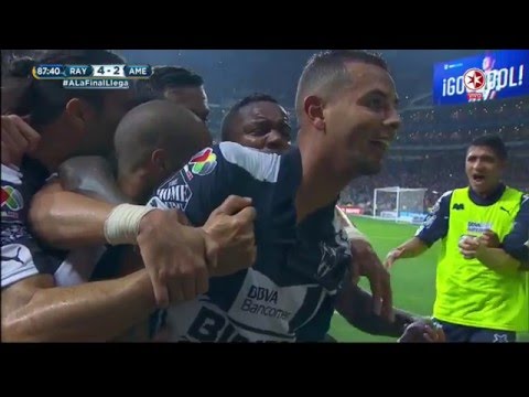 Monterrey vs America 4-2 VUELTA Semifinal TELEVISA FULL HD 2016