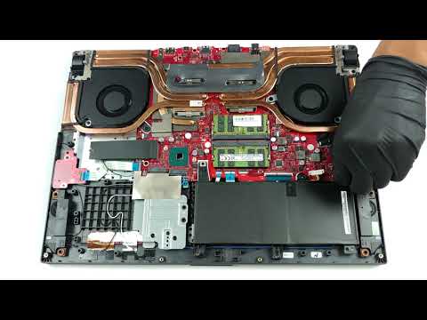 🛠️ ASUS ROG Strix SCAR 17 G732 - disassembly and upgrade options