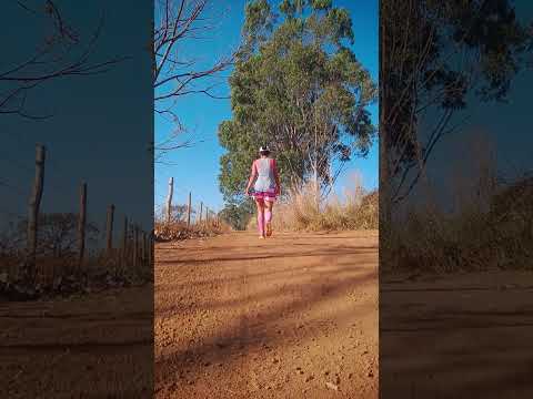 Caminhada sertaneja Comunidade Santa Rita município Vianópolis Goiás Brasil
