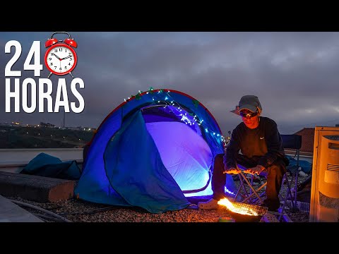 desafio 24 horas no telhado