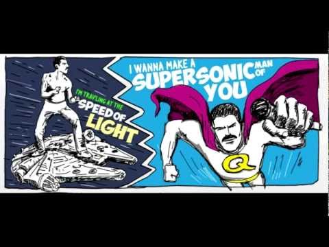 Freddie Mercury - Don't Stop Me Now Comic