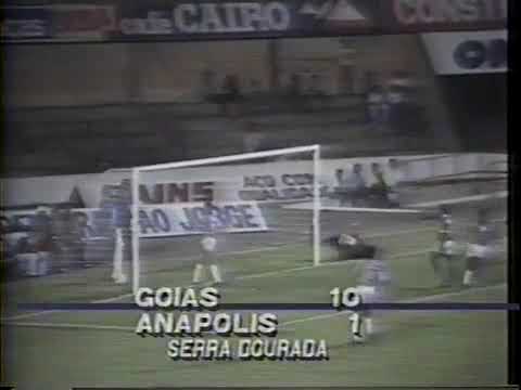 Goiás 10x1 Anápolis (27/11/1991) - Goianão 1991