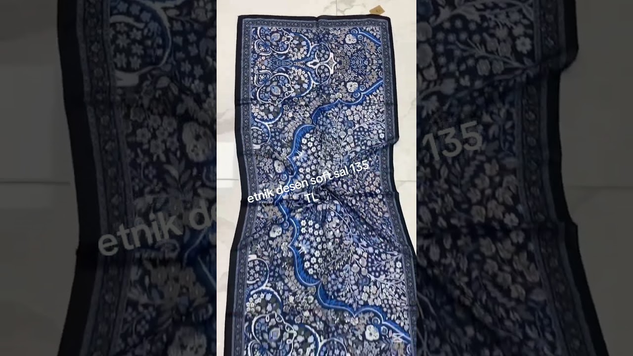 etnik etro desen soft sal 135 TL #keşfet #öneçıkar #igneoyasimotif #fashion