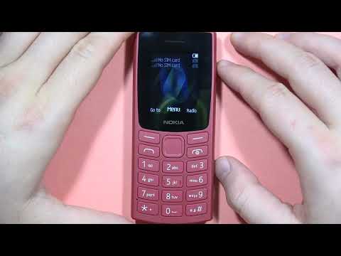 Nokia 105 2023: Turn On/Off Silent Mode - Mute Sounds #tutorial