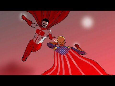 Nightcore unstoppable homelander vs Omni-man rap battle by jt music