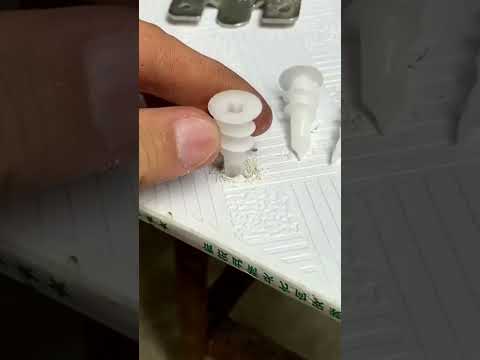 Installation Process of Premium Nylon Plastic Self Drilling Drywall Anchors with Screw