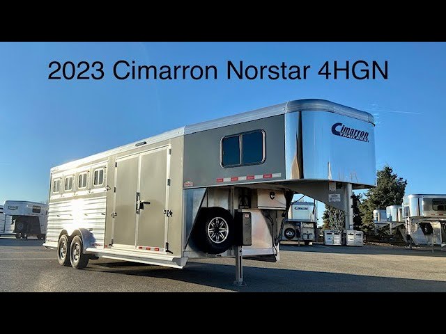 A preview image of the linked video showcasing 2023 Cimarron Norstar 4HGN