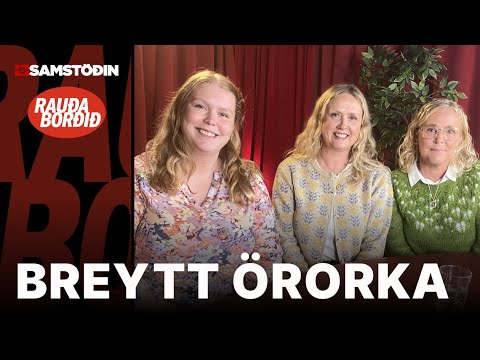 Rauða borðið 8. sept - Breytt örorka