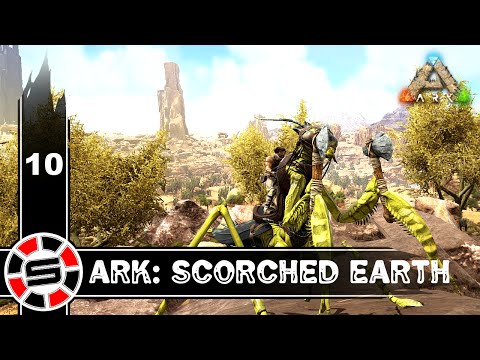 Let's Play: ARK Scorched Earth ~ S06 E10 ~ Rocket taming a Rock Elemental