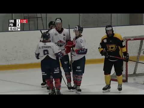 Optibet Hokeja līga. DLSS/Dinaburga - Prizma. Spēles labākie momenti.