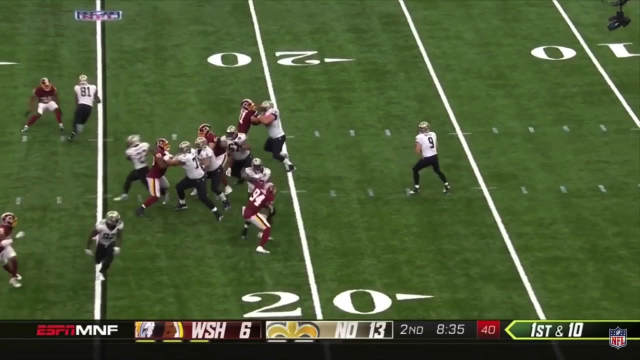 Drew Brees Throwing Motion PPE175