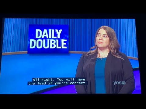 Double Jeopardy, Mattea Roach DAY 18 - 3rd Daily Double on the $400 clue??? (4/28/22)